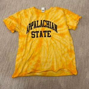 App State tie dye t shirt